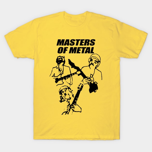 MASTERS OF METAL T-Shirt by Cankor Comics